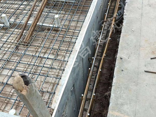 現(xiàn)澆施工現(xiàn)場(chǎng)